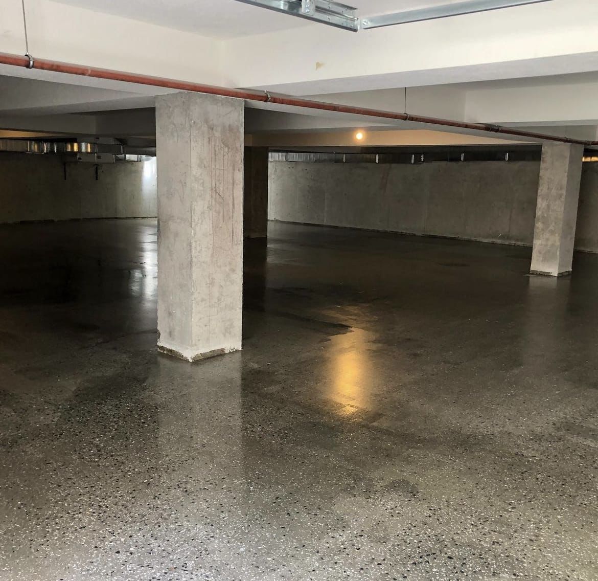 Cilalı beton zemin uygulaması